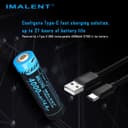 Imalent R30C flashlight 9000 lumens