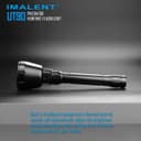 كشاف يدوي 4800 لومن ايمالنت يو تي 90 قابل للشحن Imalent UT90 Predator flashlight