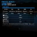 كشاف يدوي 4800 لومن ايمالنت يو تي 90 قابل للشحن Imalent UT90 Predator flashlight