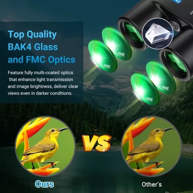 Apexel 10x42 Fixed Focus Binoculars Autofocus Telescope