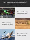 Apexel 10x42 Fixed Focus Binoculars Autofocus Telescope