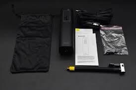 منفاخ إطارات محمول Baseus BS-CG003 Mini Inflator Pump Portable Auto Tire Pump