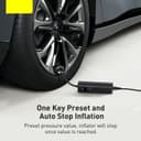 منفاخ إطارات محمول Baseus BS-CG003 Mini Inflator Pump Portable Auto Tire Pump