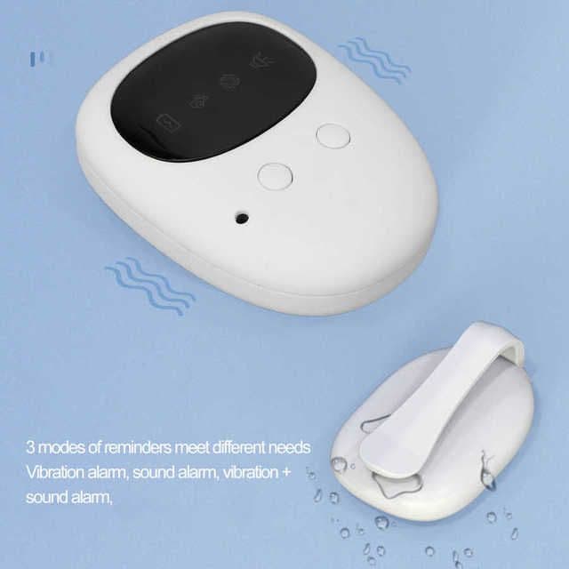 جهاز منبه التبول الليلي اللاإرادي للأطفال Wireless Reaching Baby Alarm Sound Vibration Reminder Bed