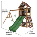 ألعاب خارجية للأطفال كيد كرافت Kidkraft Lindale Swing Set