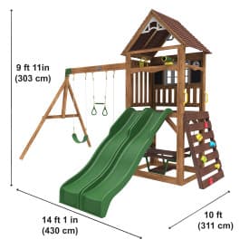 ألعاب خارجية للأطفال كيد كرافت Kidkraft Lindale Swing Set