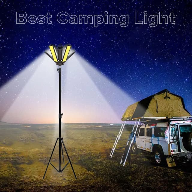 Toby’s VIP-10 PRO Sanara Camping Light With 5 Led Set 6000 lumens