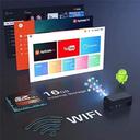 Smart Wi-Fi Mini DLP Theater Projector Bluetooth Android - SW1hZ2U6OTEzMzkw