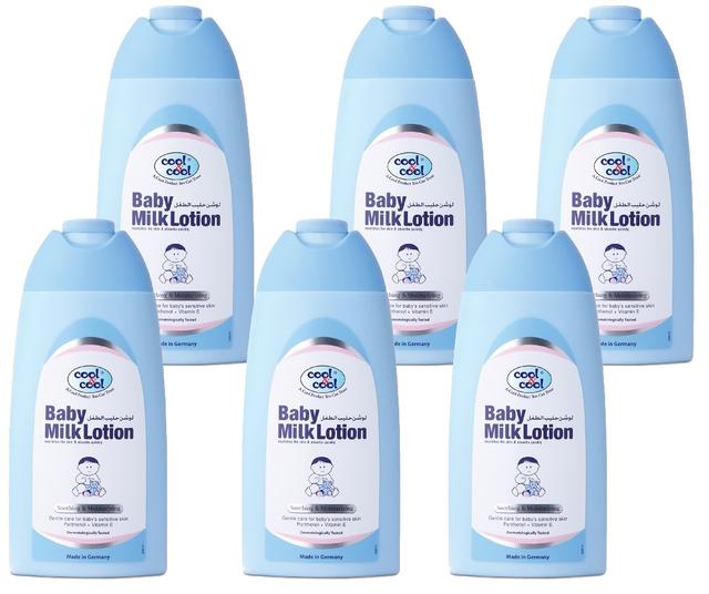 Cool &amp; Cool Cool&Cool Baby Milk Lotion, 250ml - Bundle of 7 - SW1hZ2U6OTM1MzU0