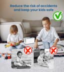 توصيلة كهرباء 2 متر مع منظم أسلاك Brave Power Strip Box 15W Wireless Charger