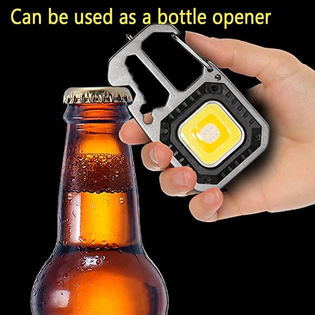 كشاف ليد صغير للرحلات Cob Rechargeable Keychain Light W5138