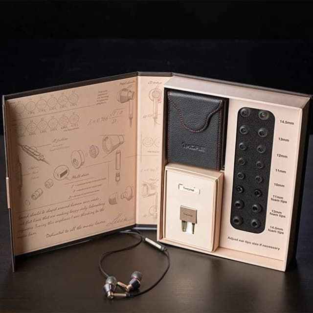 MORE Noise Cancelling Triple Driver In-Ear Headphones E1001