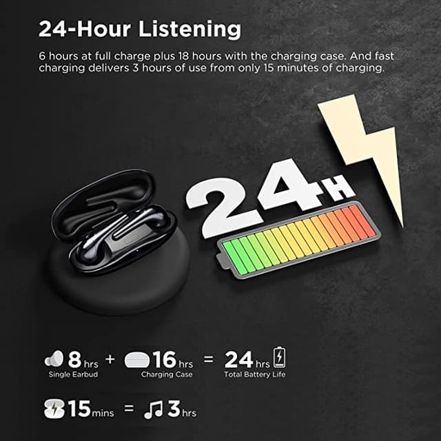 سماعة أذن بلوتوث 1MORE ComfoBuds 2 ES303 True Wireless Headphones - 719413