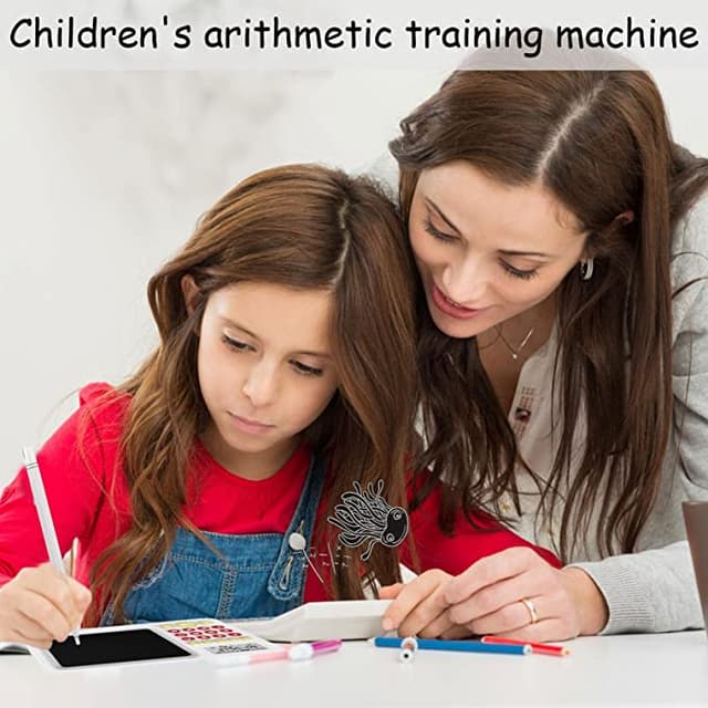 Writing Tablet & Calculator Early Education Learning Machine - Book