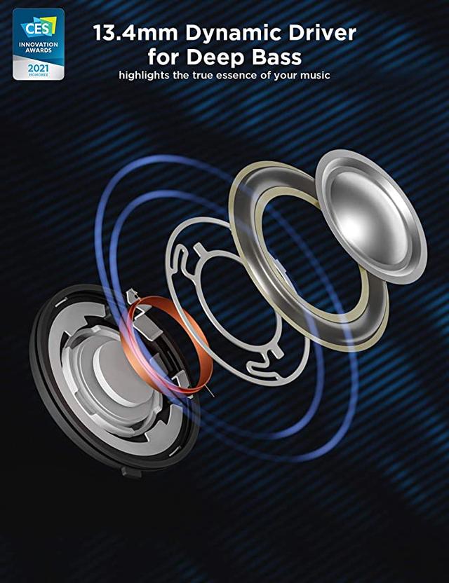 سماعة أذن بلوتوث 1MORE ComfoBuds Pro ES901 True Wireless Headphones