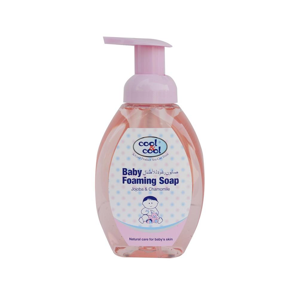 صابون سائل للاطفال رغوة 350مل بابونج وجوجبا كول اند كول Cool & Cool Baby Foaming Soap