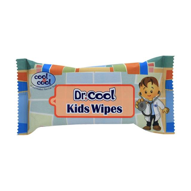 مناديل مبللة للاطفال 10 منديل كول اند كول Cool & Cool Dr.Cool Kids Wipes - SW1hZ2U6OTMwNzU4