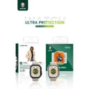كفر ساعة ابل مع شاشة حماية - شفاف Green Lion Ultra Series Guard Pro Case Apple Watch 49mm