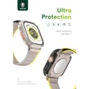 كفر ساعة ابل مع شاشة حماية - شفاف Green Lion Ultra Series Guard Pro Case Apple Watch 49mm