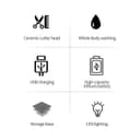 مكينه للمناطق الحساسه كيمي للرجال KEMEI Body Hair Trimmer KM-3208