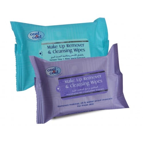 وايبس مزيل مكياج كول اند كول Cool & Cool Makeup Remover Wipes