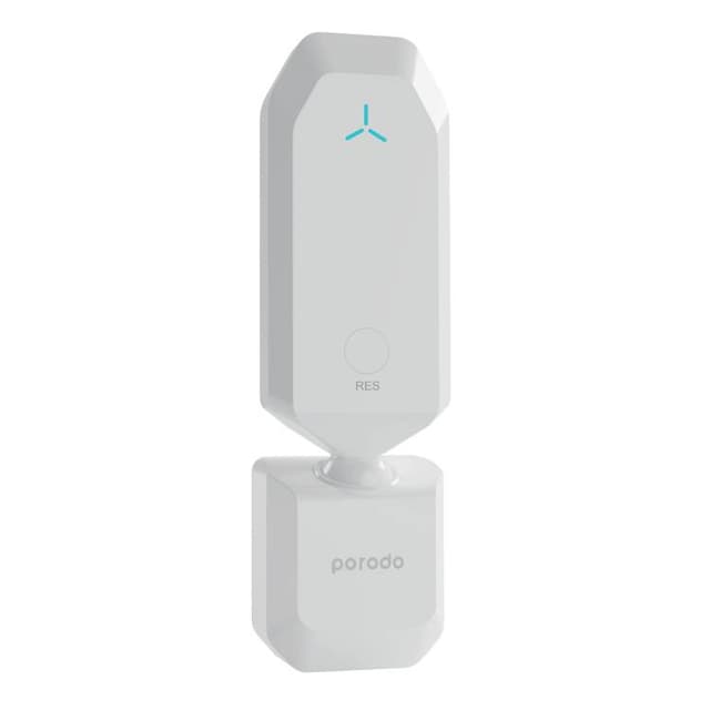 جهاز مقوي شبكة الواي فاي بورودو Porodo 2.4GHz Wi-Fi Signal Extender High-Speed 300Mbps Setup