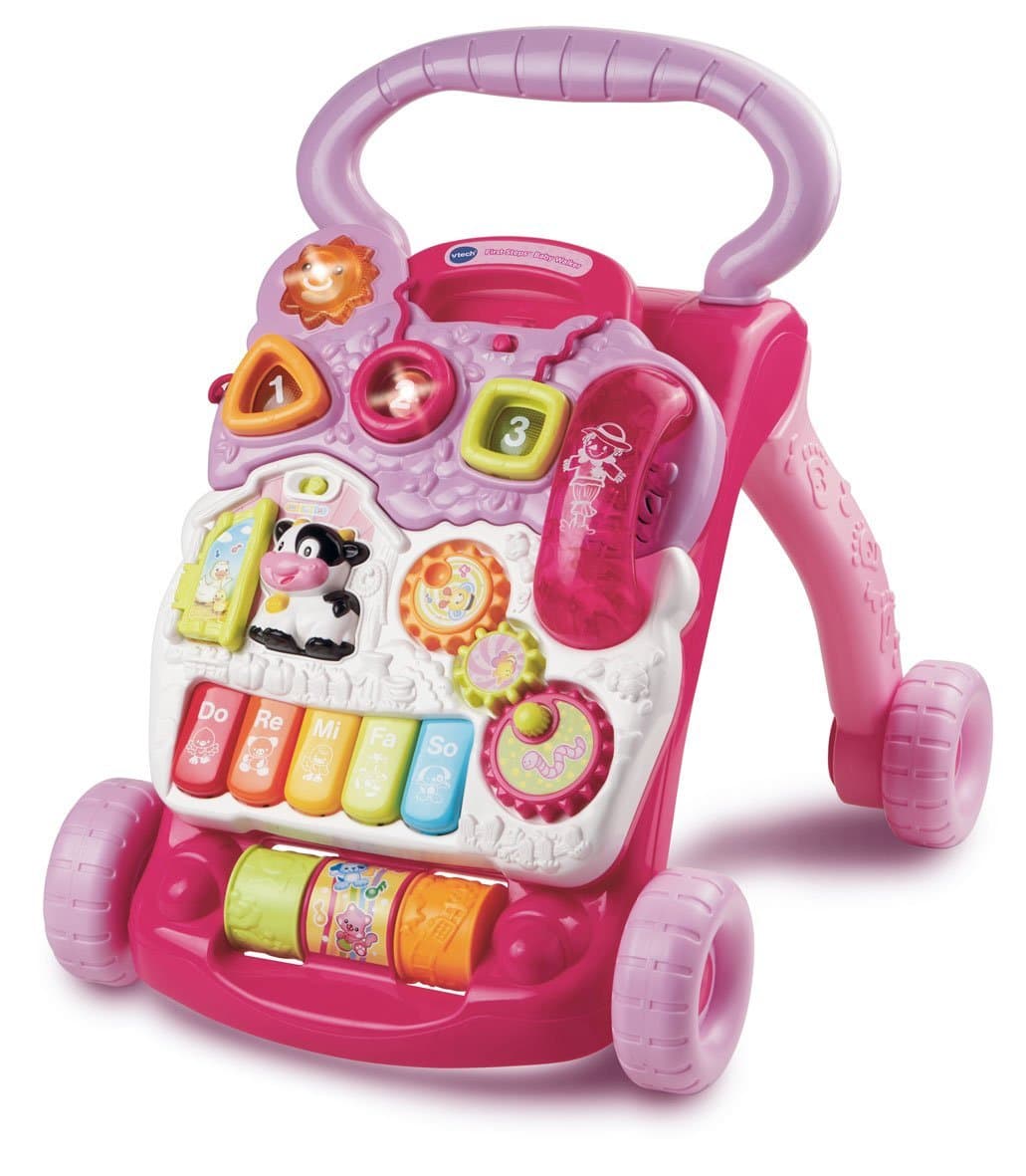 مشاية اطفال فيك تيك وردي Vtech First Steps Baby Walker Pink