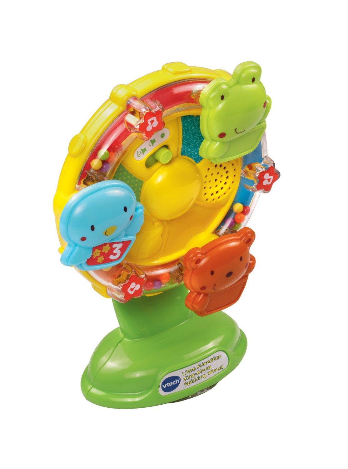 لعبة دولاب الحيوانات للاطفال في تيك vTech Little Friendlies Sing Along Spinning Wheel