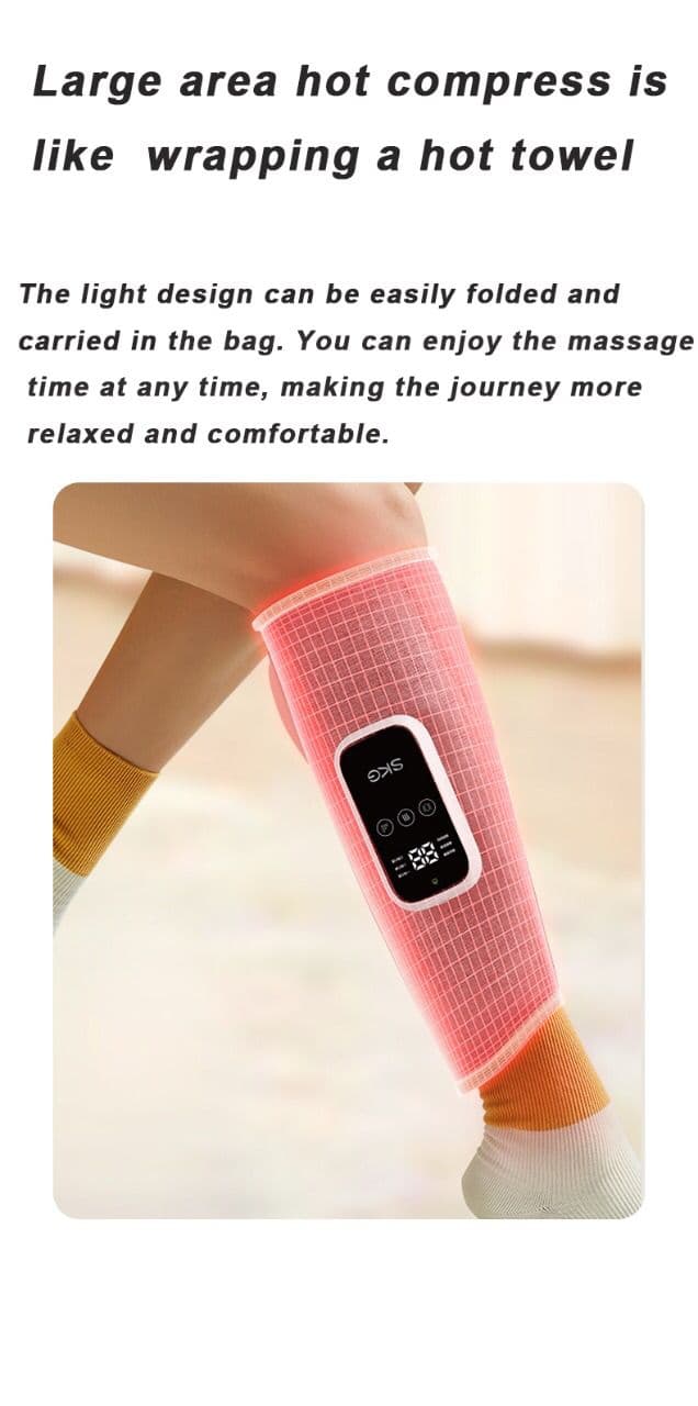 جهاز مساج الأرجل الإحترافي SKG Bm3 Leg Massager With Heat