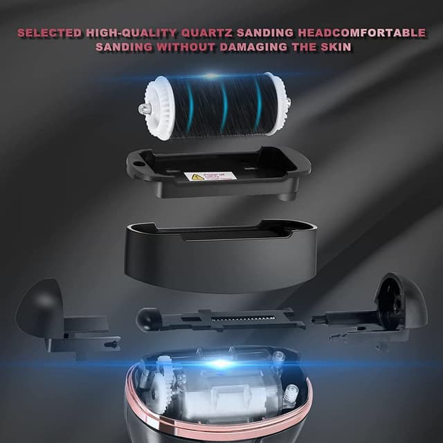 Electric Callus Remover for Feet Professional Pedicure Kit 22 in 1