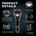 Electric Callus Remover for Feet Professional Pedicure Kit 22 in 1