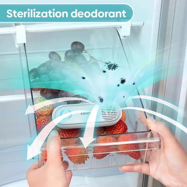 جهاز تنقية الهواء وإزالة الروائح للثلاجة Cornmi Refrigerator Deodorizer