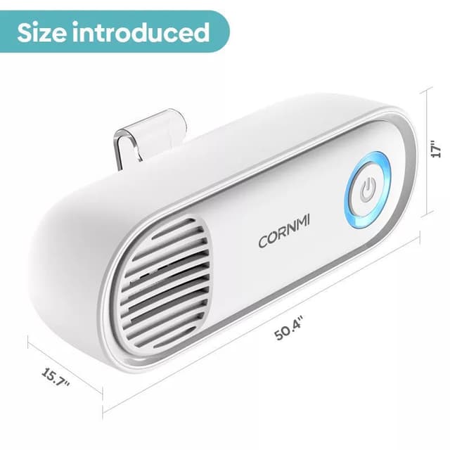 جهاز تنقية الهواء وإزالة الروائح للثلاجة Cornmi Refrigerator Deodorizer