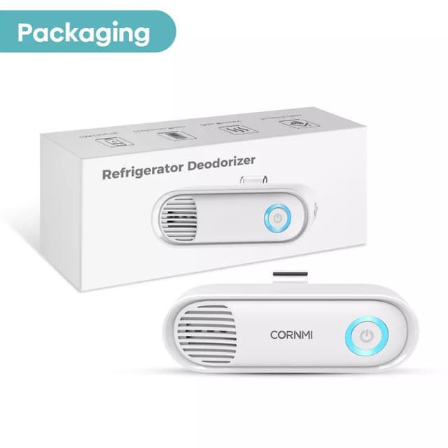جهاز تنقية الهواء وإزالة الروائح للثلاجة Cornmi Refrigerator Deodorizer