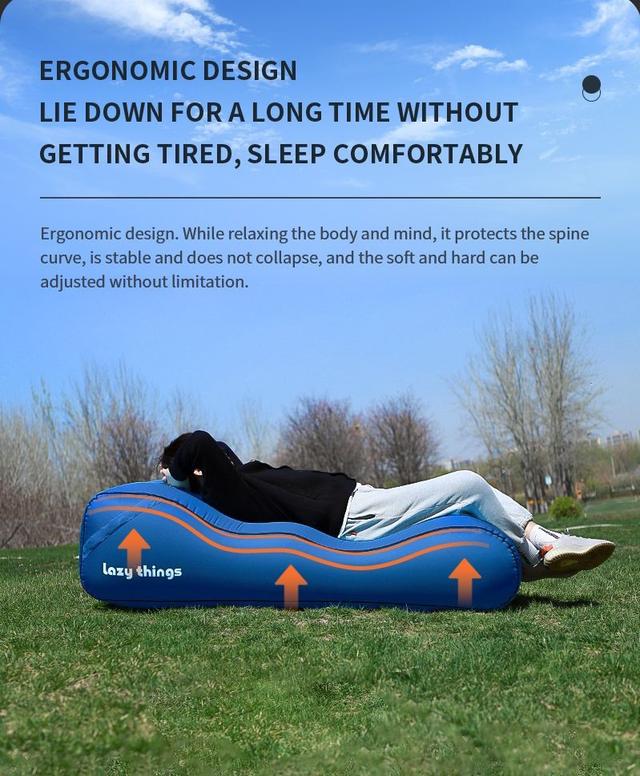 Lazy things Automatic inflatable leisure bed