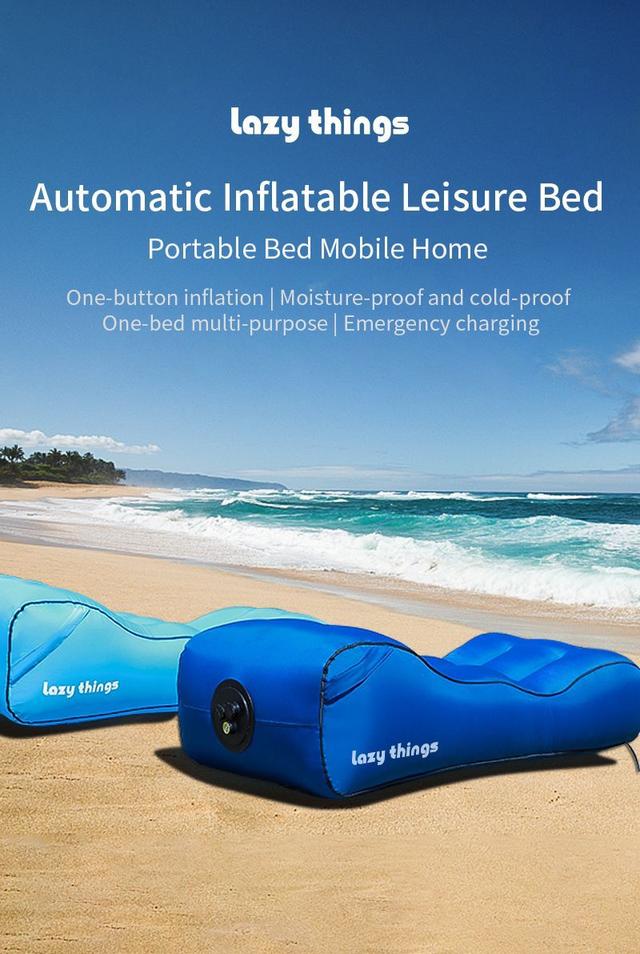 Lazy things Automatic inflatable leisure bed