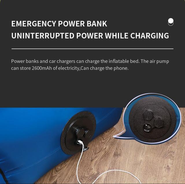 Lazy things Automatic inflatable leisure bed