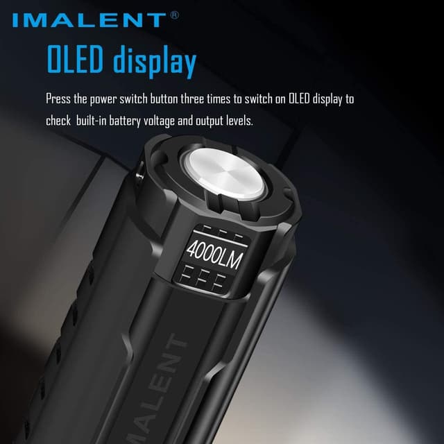 Imalent LD70 4000 lumen EDC flashlight