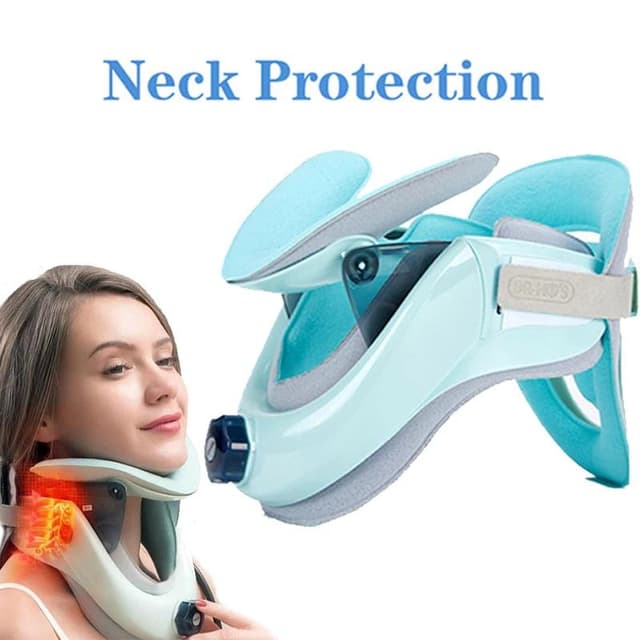 جهاز شد الرقبة قابل للتعديل Neck Traction Device Adjustable Stretcher for Pain Relief