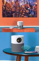 بروجكتر منزلي سنيمائي Wireless Portable Projector Home HD 1080P