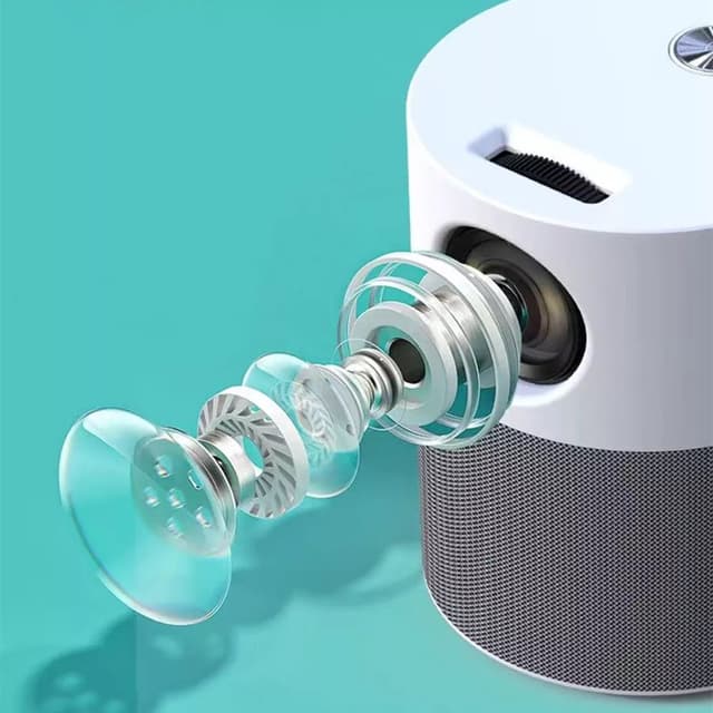 بروجكتر منزلي سنيمائي Wireless Portable Projector Home HD 1080P