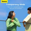 سماعة رأس لاسلكية بيسوز مع عزل الضجيج Baseus H1 Bowie Noise-Cancelling Wireless Headphone