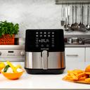 Nutricook - Air Fryer 2, 5.5L, 1700W - Silver & Black - SW1hZ2U6OTQ0MTA0