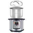 غطاء قدر الضغط الكهربائي الذكي 6 لتر من الزجاج الحراري من نوتري كوك Nutricook Tempered Glass Lid For 6L Smart Pot