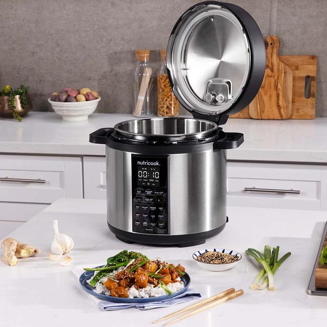 Nutricook - Smart Pot 2 Electric 9-in-1 Pressure Cooker 6L - SW1hZ2U6OTQ0MDYy