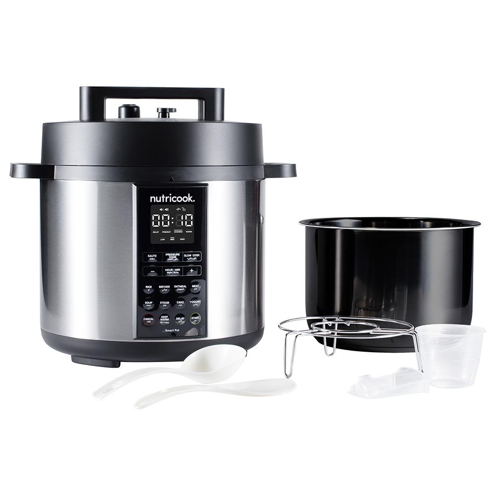 قدر الضغط الكهربائي الذكي 2 9 في 1 من نوتري كوك 8 لتر Nutricook Smart Pot 2 Electric  Pressure Cooker