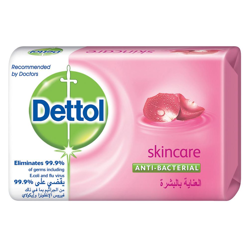 صابونة ديتول مضاد للبكتيريا للعناية بالبشرة 120 غرام ديتول Dettol Anti-Bacterial Bar Soap Skincare