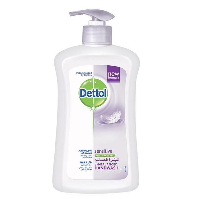 صابون سائل لليدين للبشرة الحساسة 200 مل ديتول Dettol Liquid Hand Wash Sensitive - SW1hZ2U6OTI3NzE2