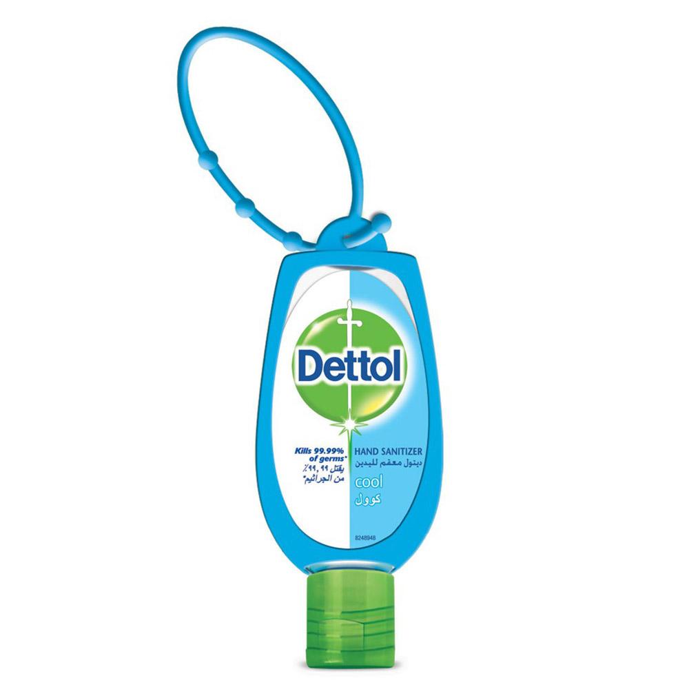 معقم اليدين مضاد للبكتيريا 50 مل ديتول Dettol Anti-Bacterial Cool Hand Sanitizer with Jacket