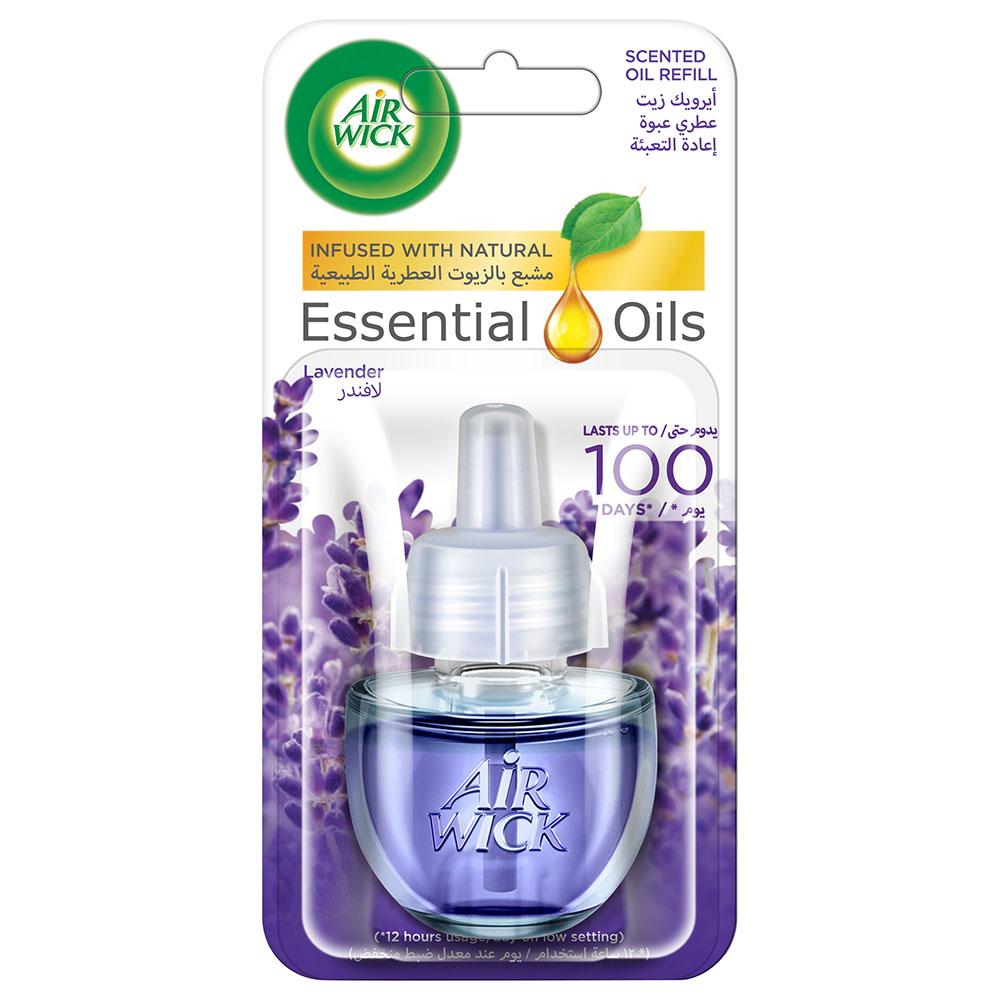 زيت عطري عبوة إعادة تعبئة برائحة اللافندر من ايرويك 100 يوم Air Wick Scented Oil Refill Lavender